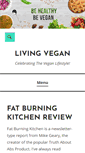 Mobile Screenshot of livingvegan.com.au